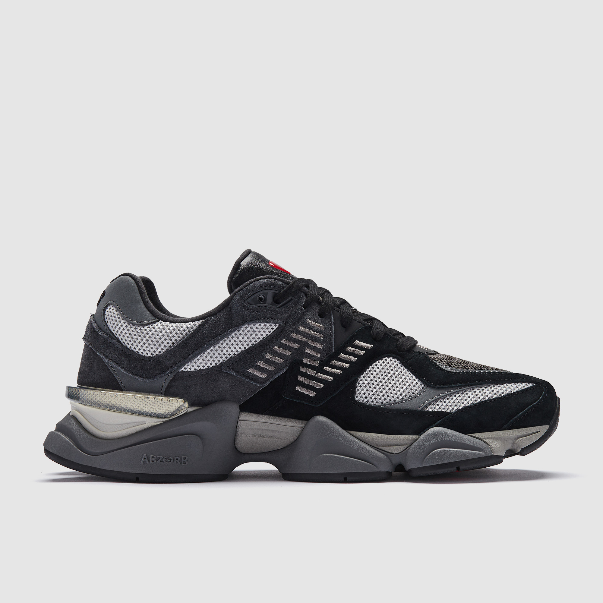 New Balance 9060 - Black/Castlerock/Rain Cloud - Trainers - Mens