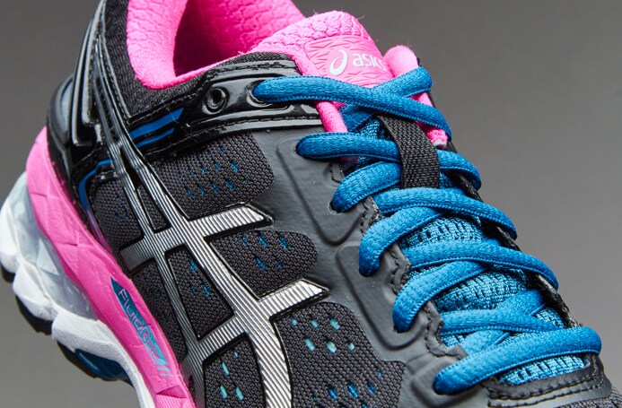 Asics gel kayano 2025 22 black/silver/pink glow