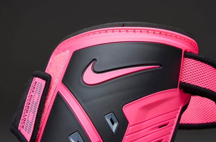 Nike Protegga Shield Shinpads Soccer Shin Guards Hyper Pink Black Hyper Pink