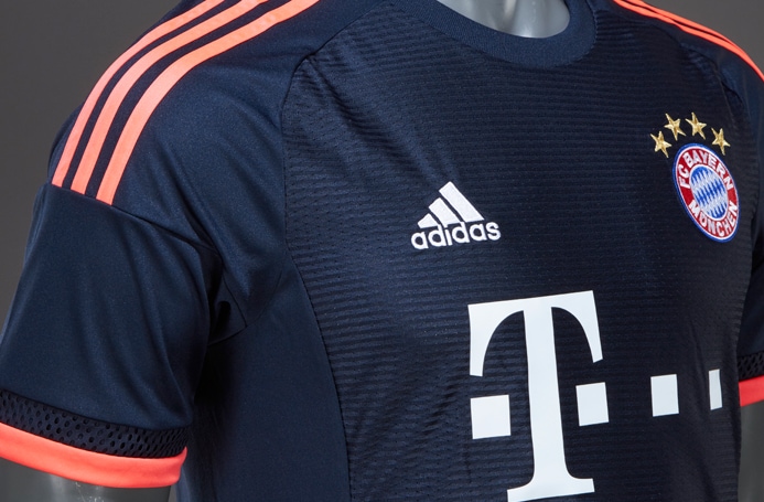 Soccer Shirts - adidas FC Bayern 15/16 UCL Jersey - Mens