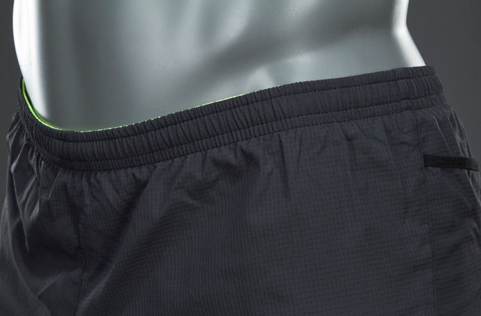 Nike Phenom Inch 2-In-1 Shorts Black/Volt Mens Clothing