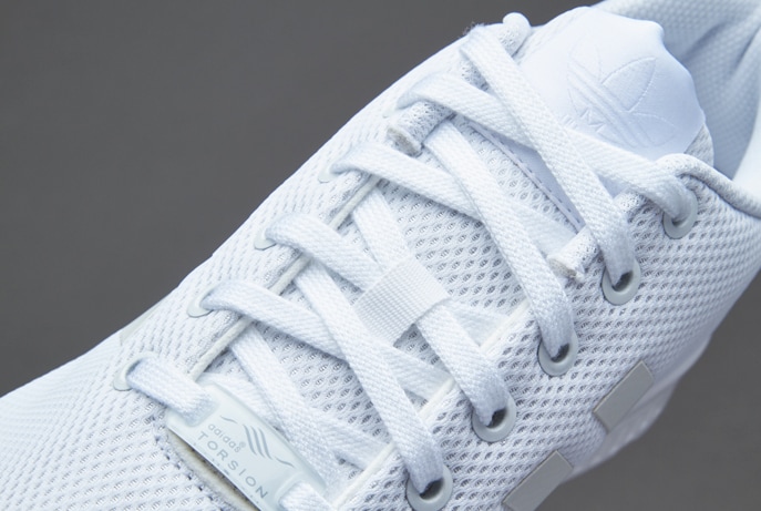 Mens Shoes - adidas Originals ZX Flux - White / White / White