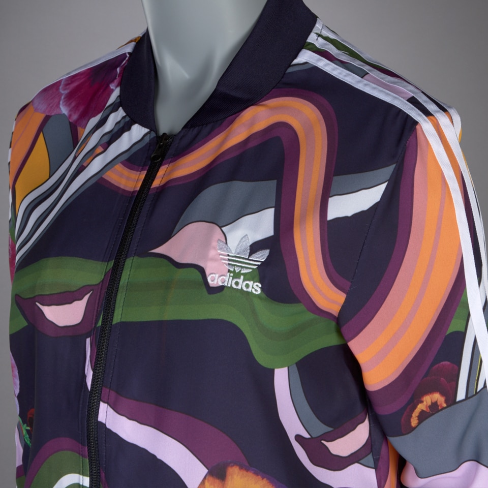 Adidas floral burst sales jacket