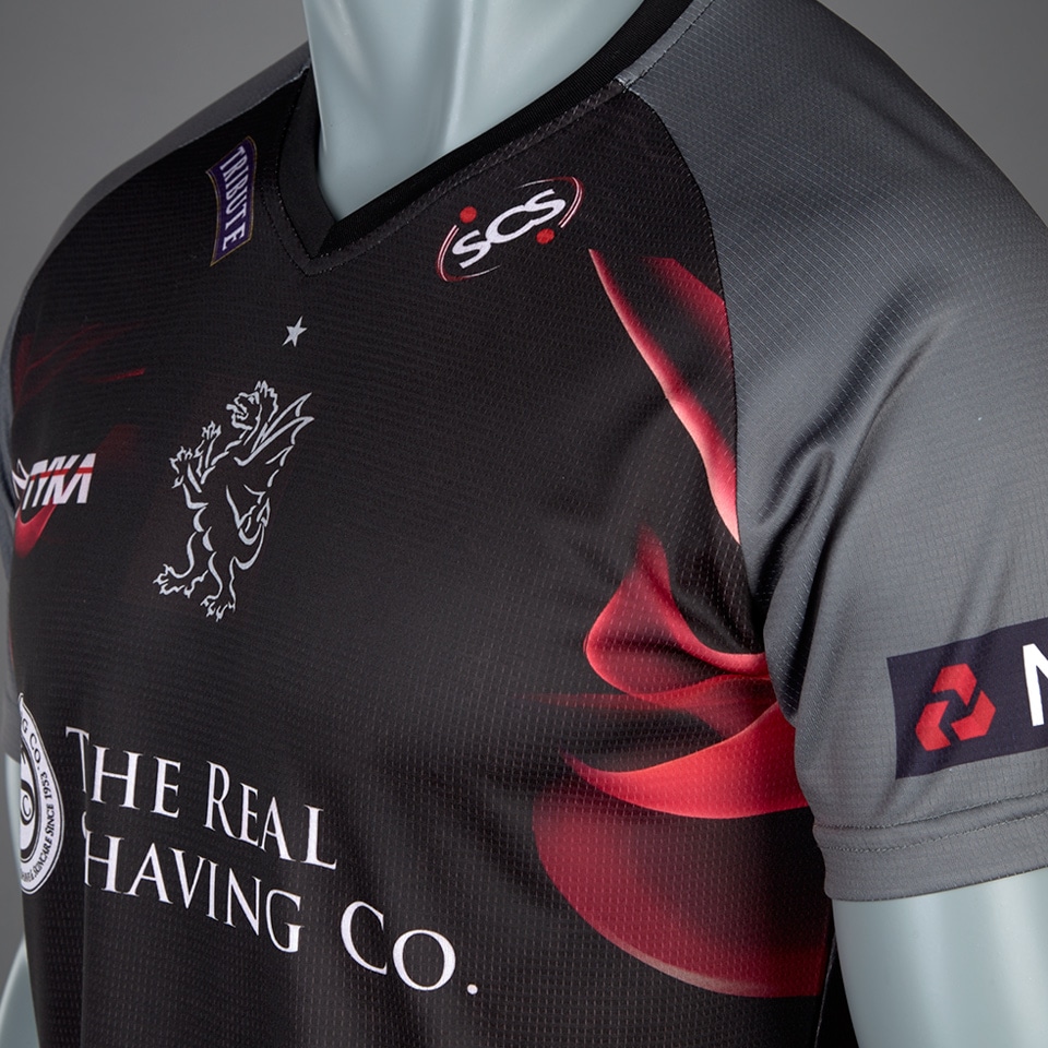 Tyka Somerset CCC Junior T20 Shirt Short Sleeve Top Cricket Replica