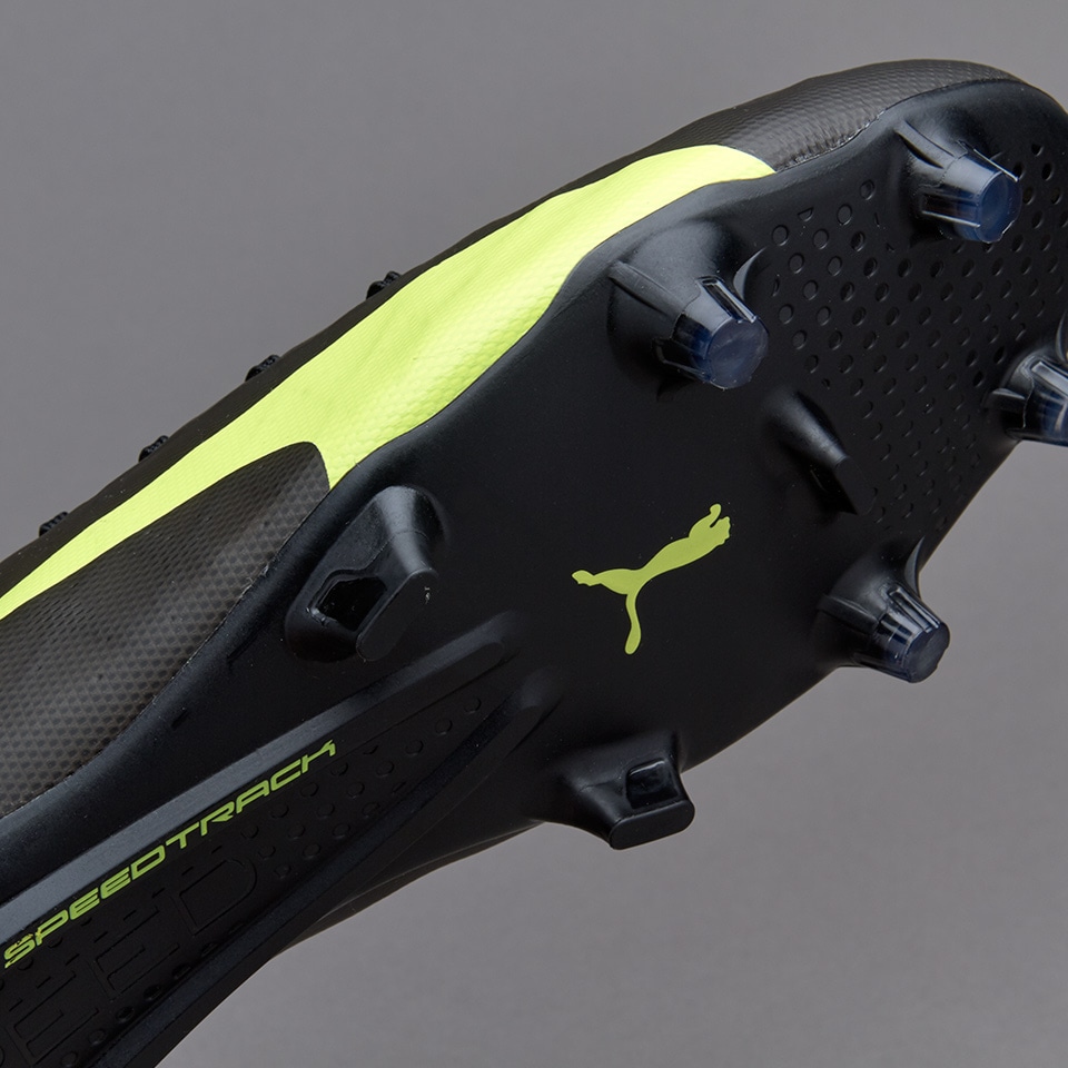PUMA evoSPEED SL FG - Mens Shoes - Firm Ground - Black