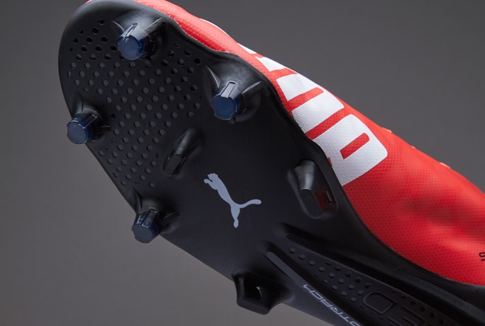 シューズ EVO SPEED SL PUMA Puma evoSPEED SL FG - Mens Boots - Firm Ground - Puma Red