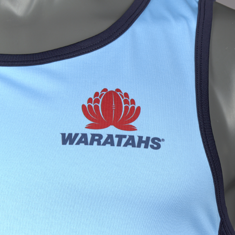 Canterbury NSW Waratahs Men's Training Singlet – S To 4XL – Stock Clearance – Official Canterbury Gear