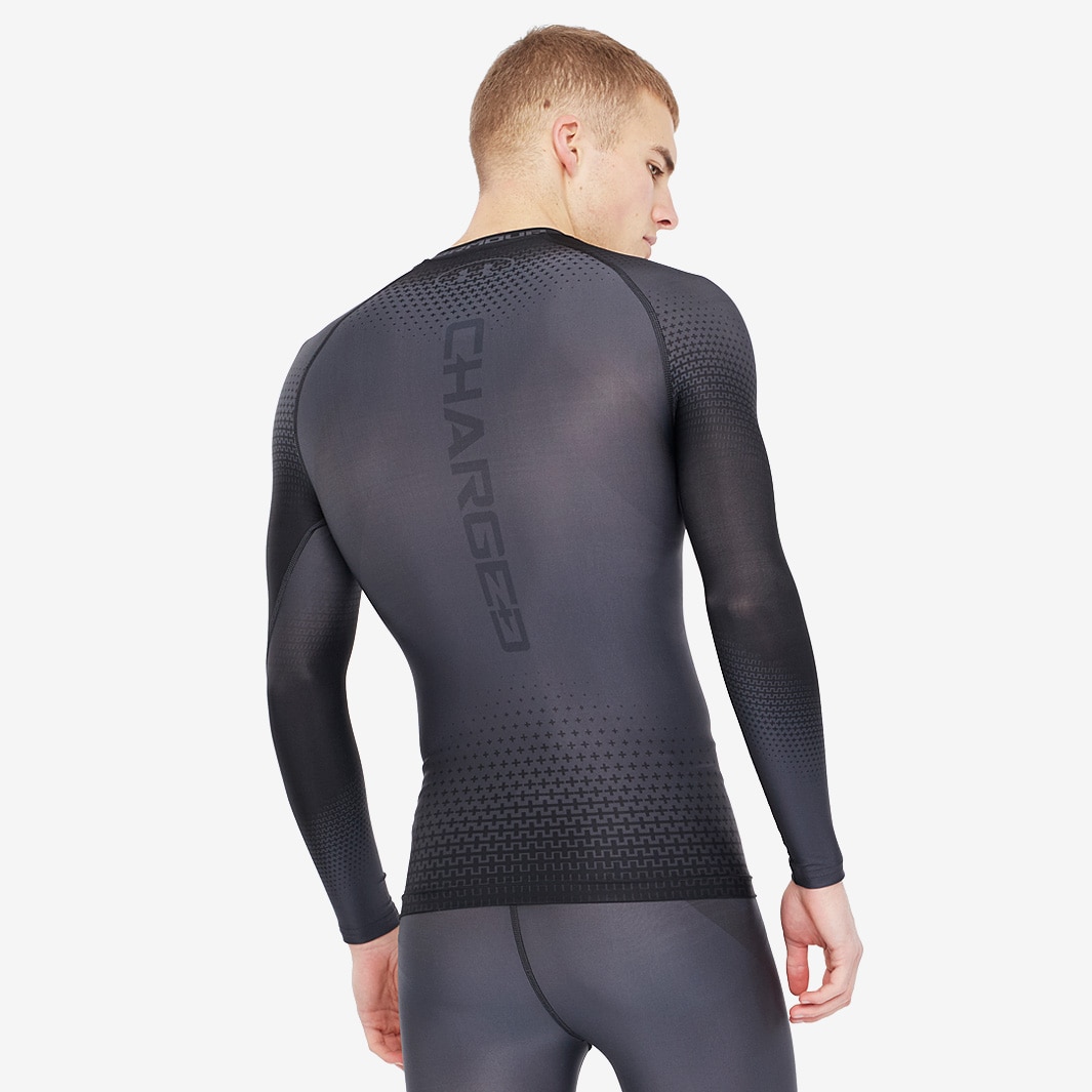 Under Armour Charged Compression Longsleeve Shirt Graphite