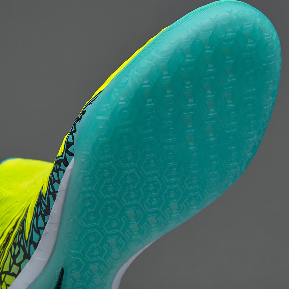 Nike HyperVenomX Proximo IC Mens Soccer Cleats Indoor Volt/Black