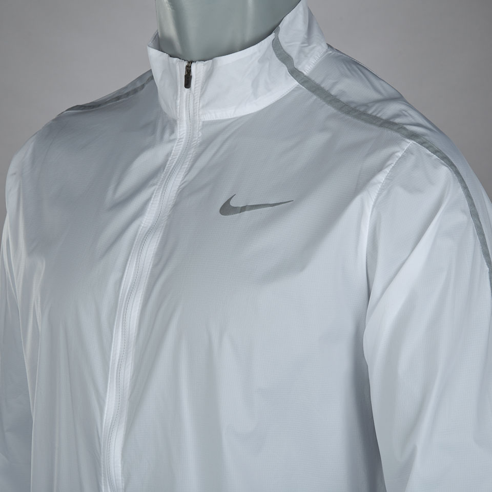 Nike Impossibly Light Jacket Mens Clothing White/Wolf Grey