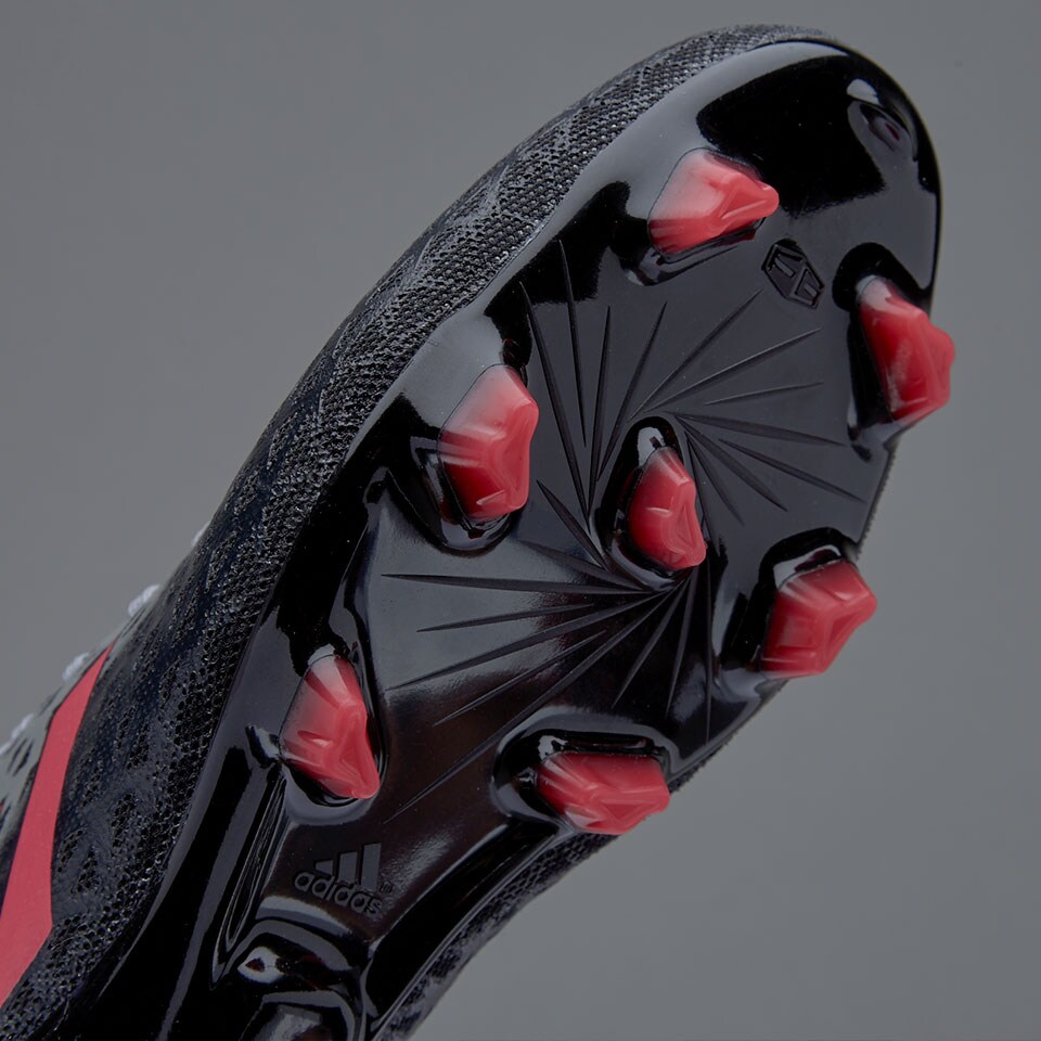 adidas Crazyquick Malice FG - Mens Boots - Core Black/Shock Red