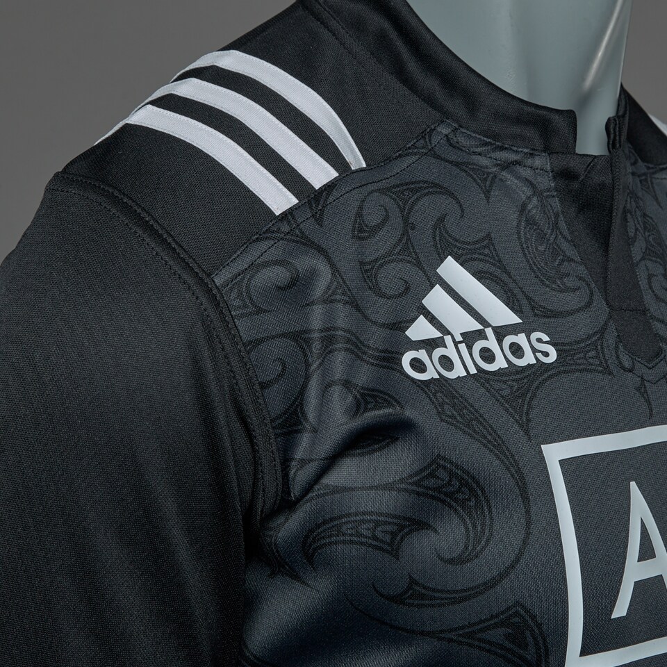 New Zealand Maillot All Black 100 Ans Adidas All Blacks Kids Rugby