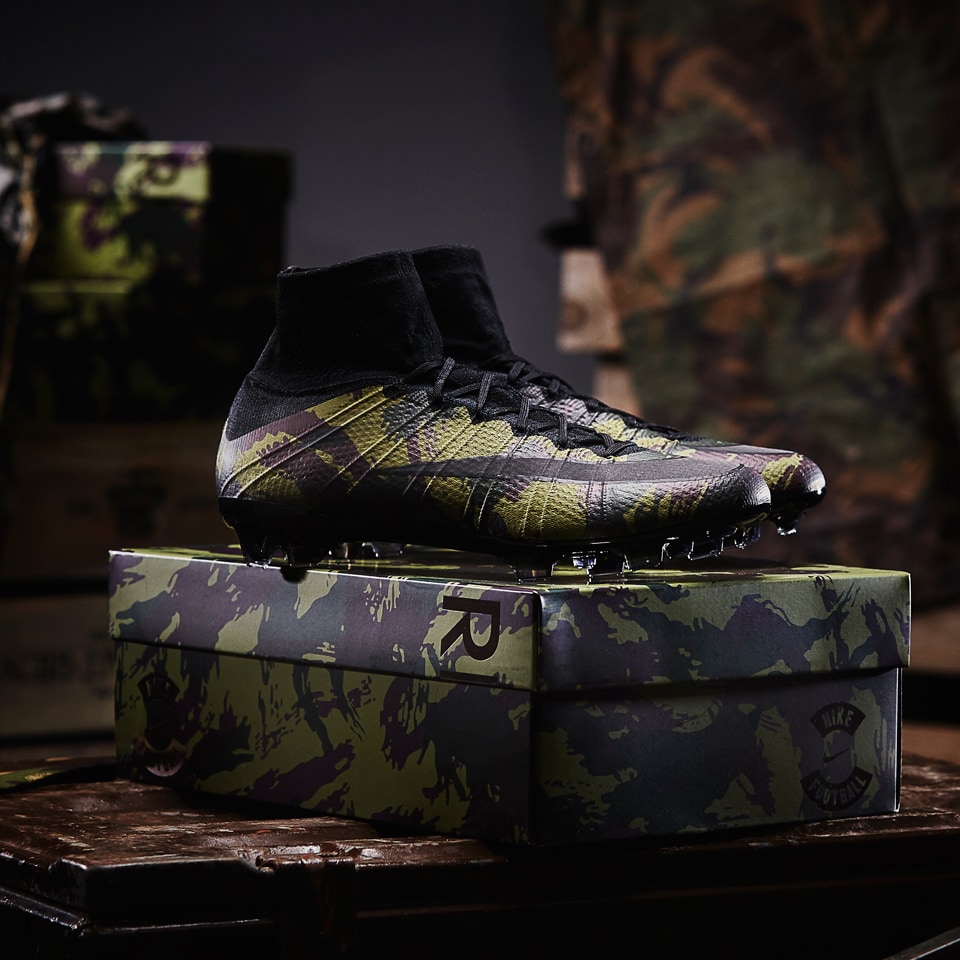 Van storm Informeer Dicht Nike Mercurial Superfly SE FG - Camo/Black - Mens Boots - Mercurial - Camo/Black  | Pro:Direct Soccer