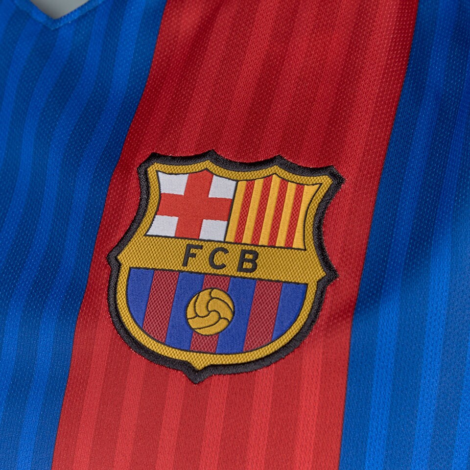 Nike FC Barcelona 16/17 SS Home Stadium Jersey - Mens