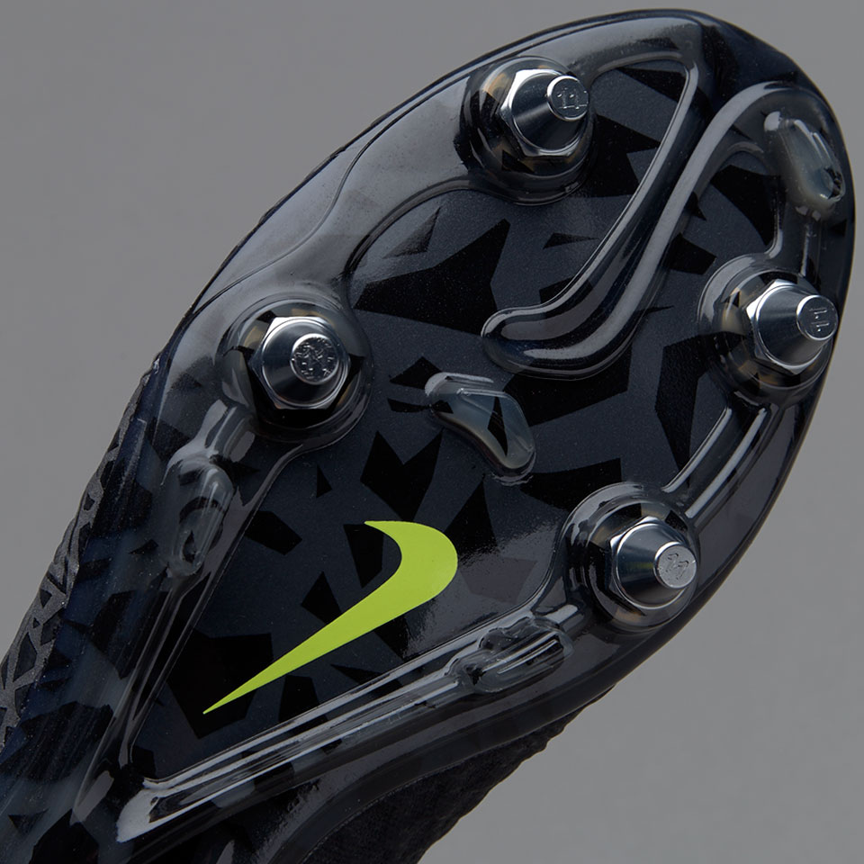 Nike Hypervenom Phantom II Pitch Dark Pack - Black / Volt SG Pro