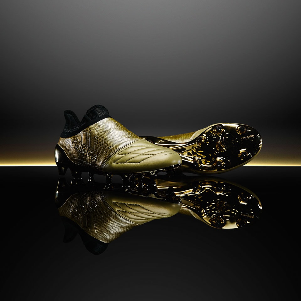 adidas X 16+ Purechaos Space Craft FG - Botas de firmes- Dorado/Negro | Pro:Direct Soccer