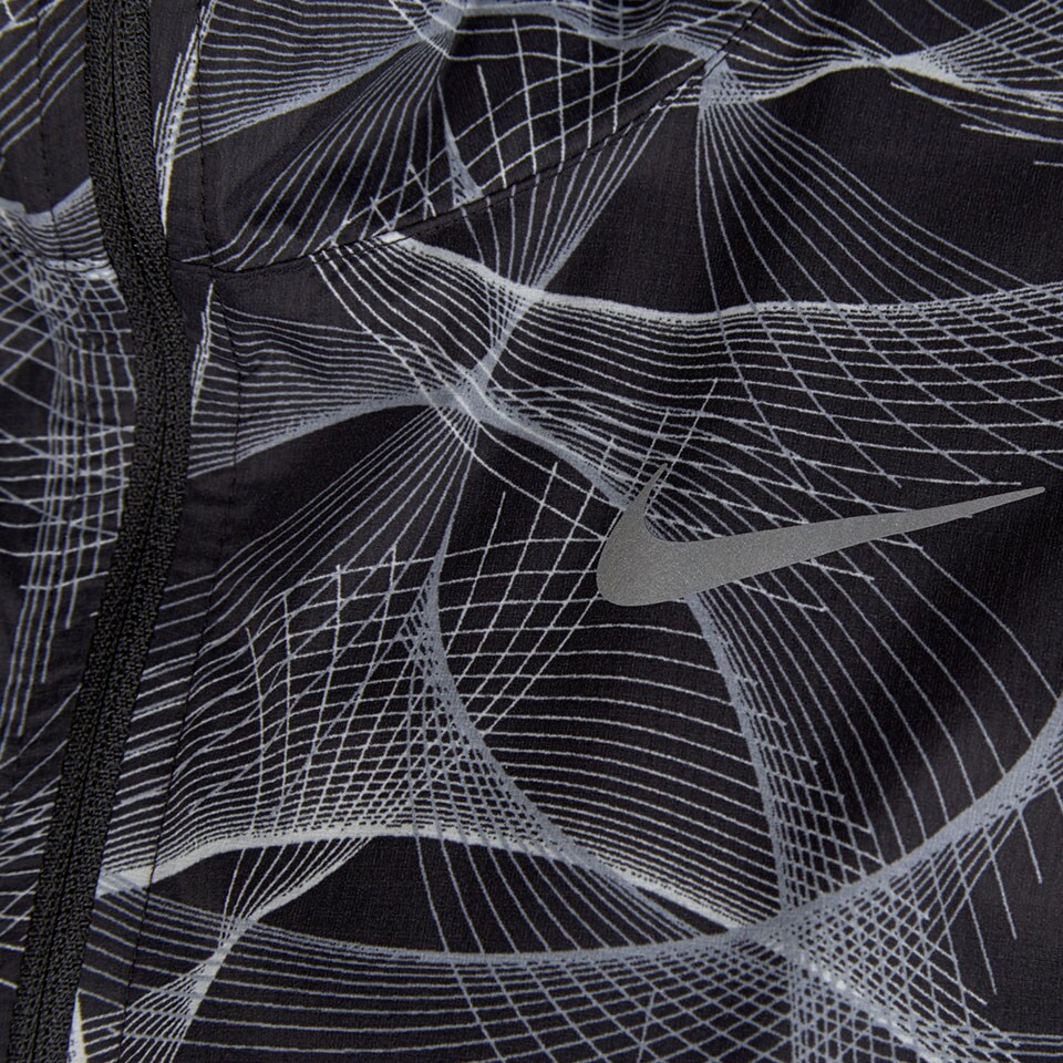 nike women's shield flash reflective jacket