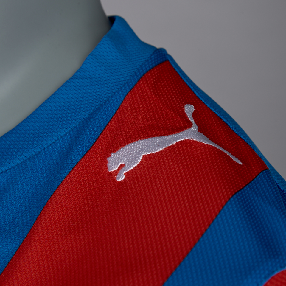 Maillot De Foot Homme Capelli – Bleu Et Rouge Rayé – Taille L