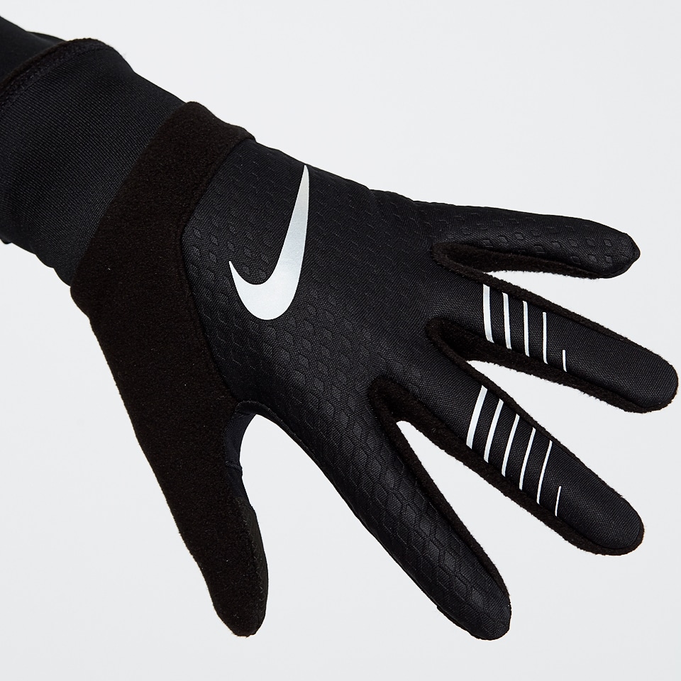 Nike Womens ThermaFit Elite Gloves 2.0 Black/Black/Silver