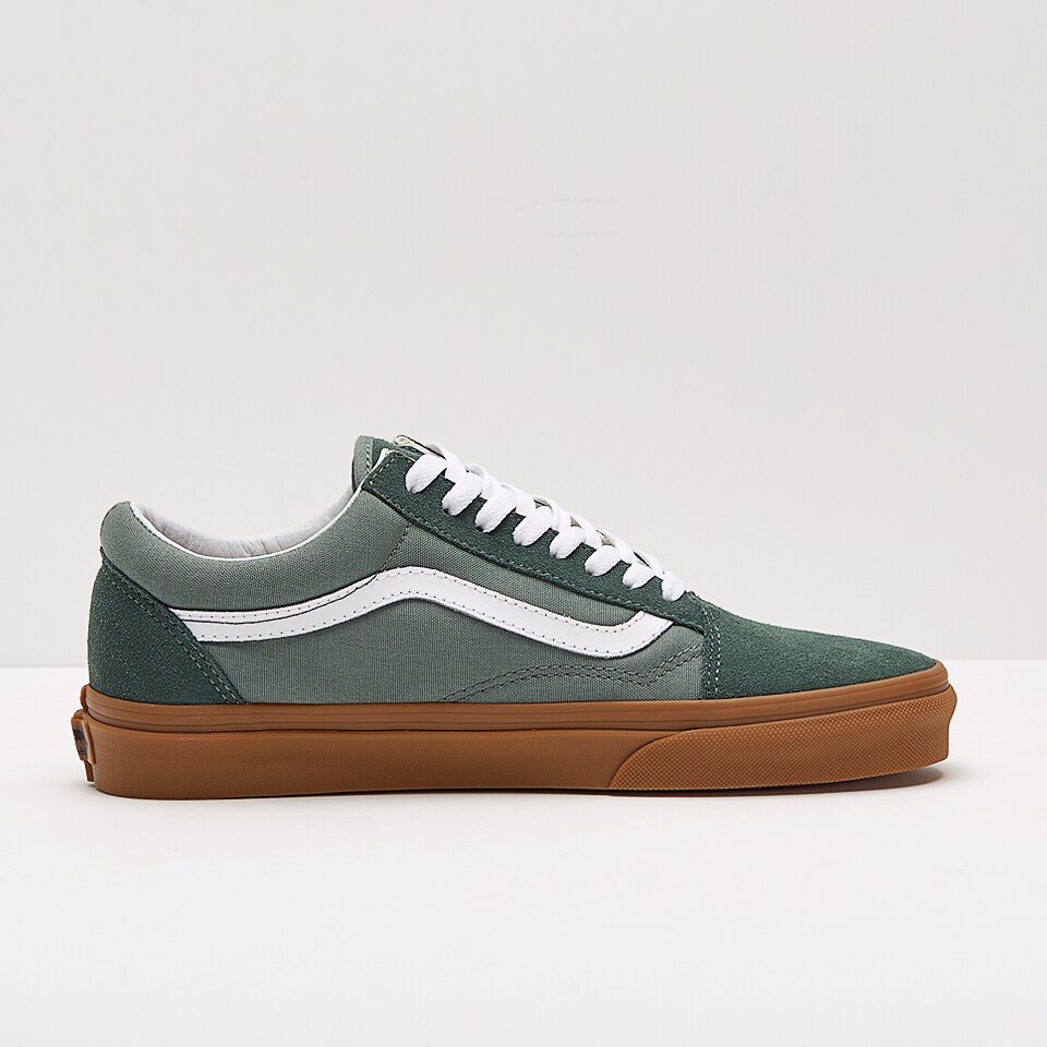 Mens Shoes - Vans Old Skool - Duck Green - VA38G1Q9V | Pro:Direct Soccer