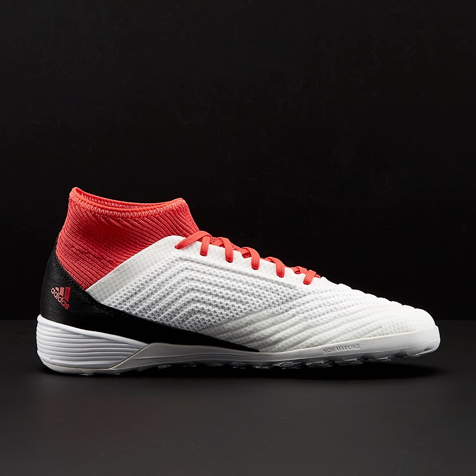 adidas Predator Tango 18.3 IN White/Core Black/Real Coral - Mens Boots - Indoor - CP9929