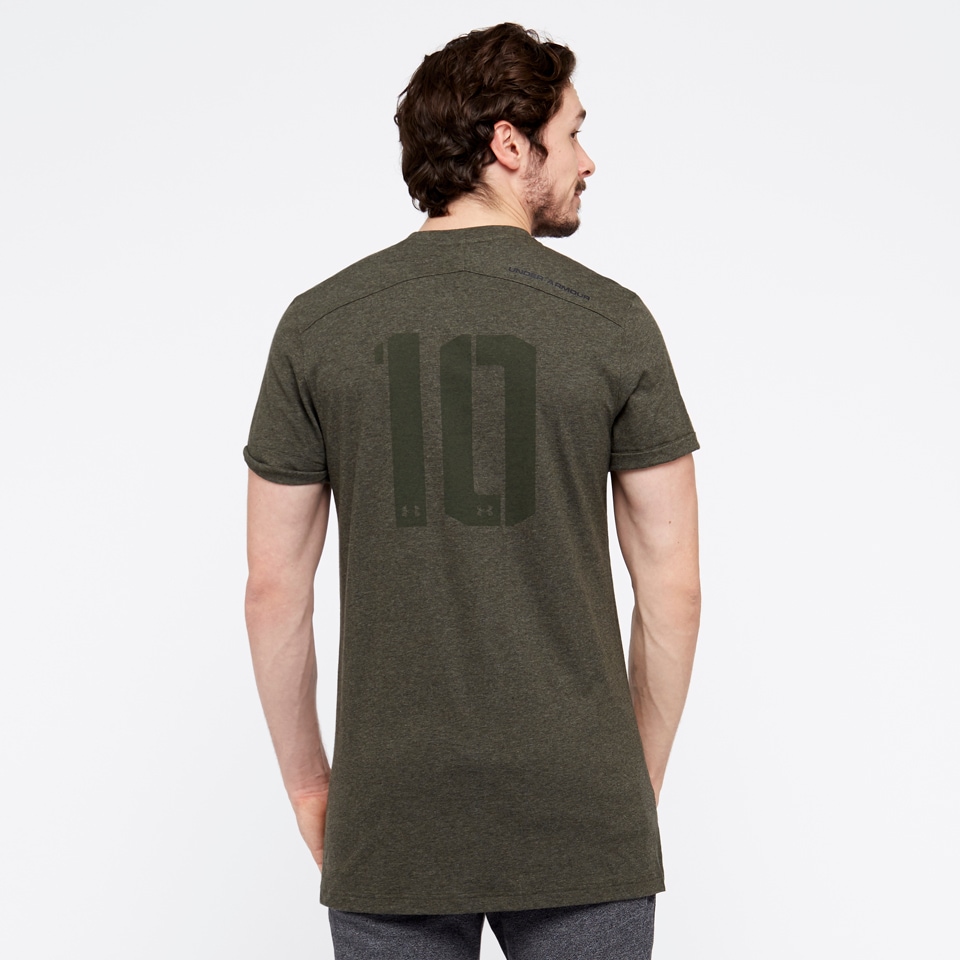 Ropa para hombre - Camisetas - Camiseta Under Armour Accelerate Off-Pitch - Verde - 1314584-330 | Pro:Direct