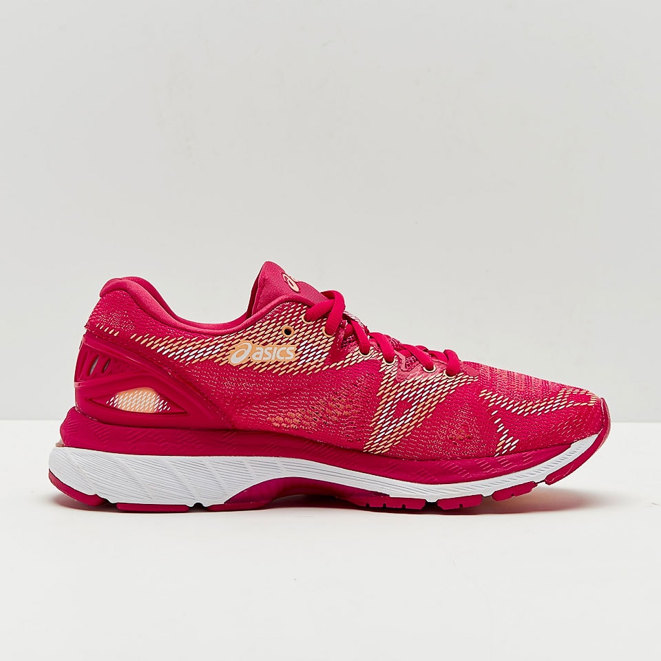 ASICS Womens Gel Nimbus 20 Bright Rose Bright Rose Apricot Ice T850N 2121 Pro Direct Running