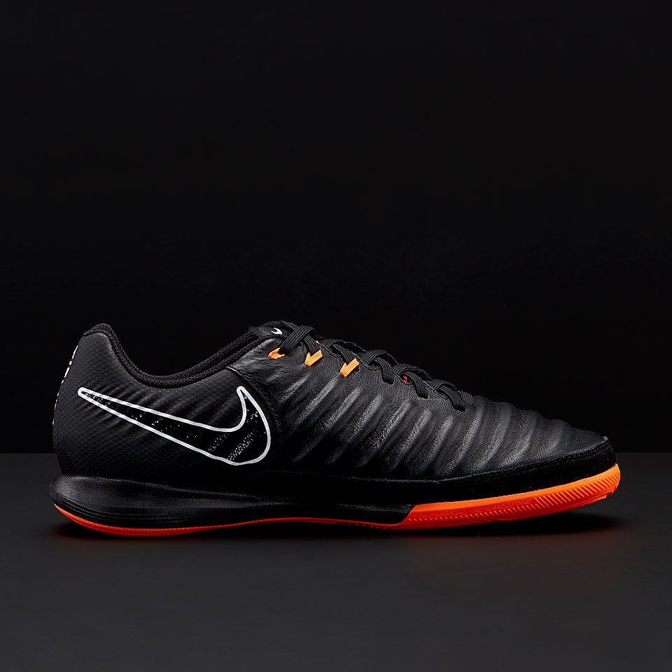 Botas de fútbol - Fútbol - Nike Lunar Tiempo Legend VII Pro IC - Negro/Naranja/Negro AH7246-080 | Pro:Direct Soccer