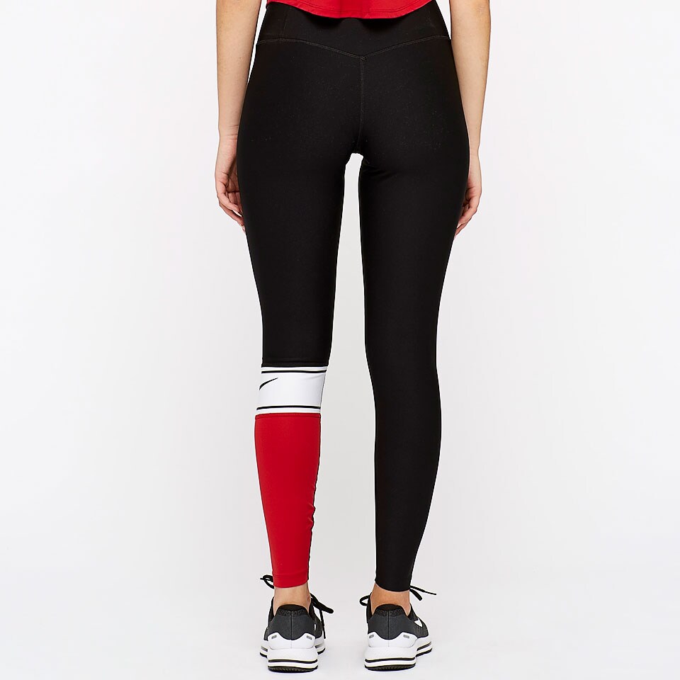 nike training colour block tights