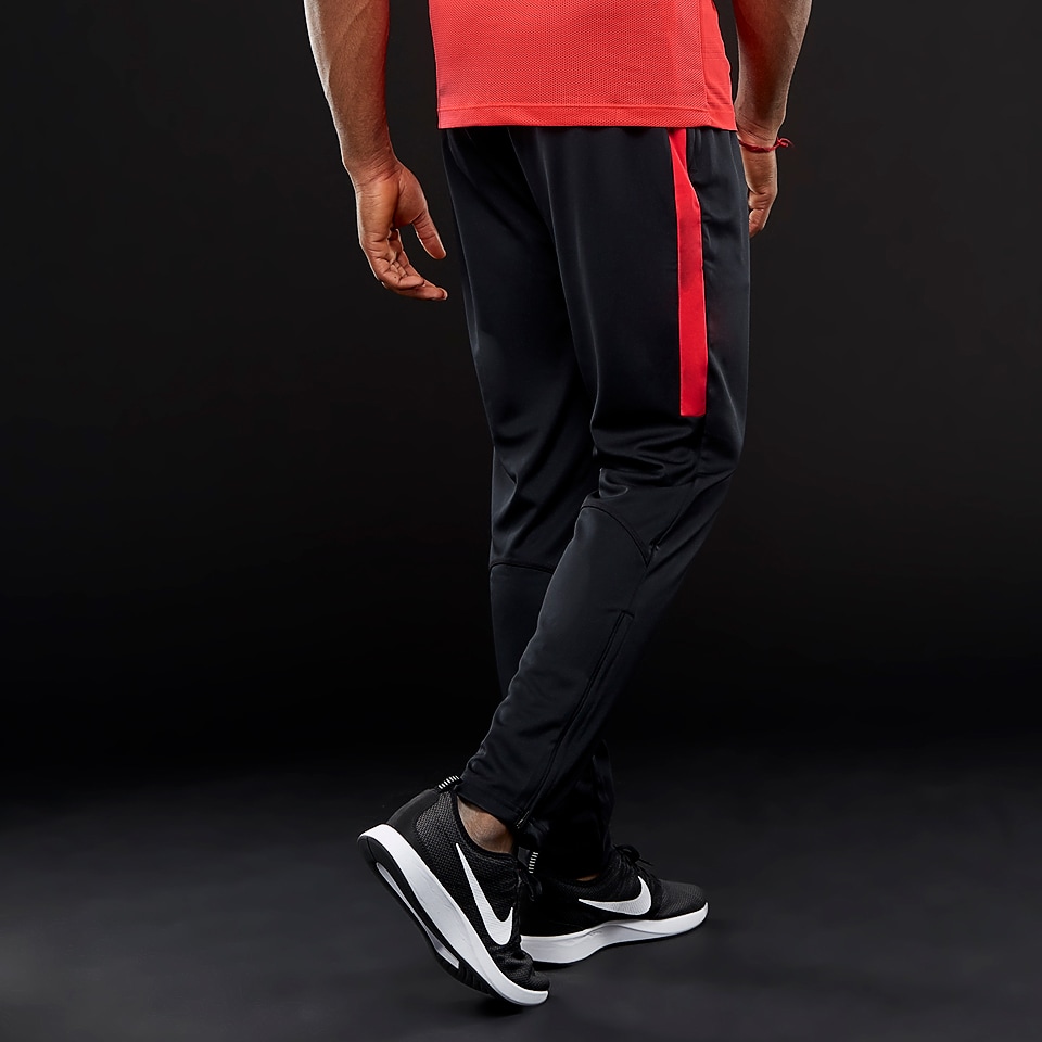 nike red and black pants