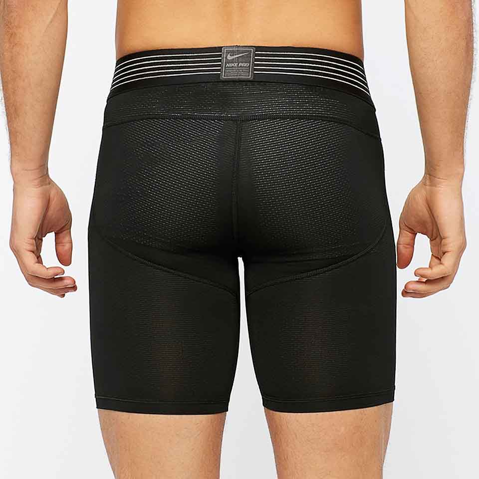 Nike Pro Hypercool Shorts - Mens Base Layer - Compression - Black/Black/Dark  Grey