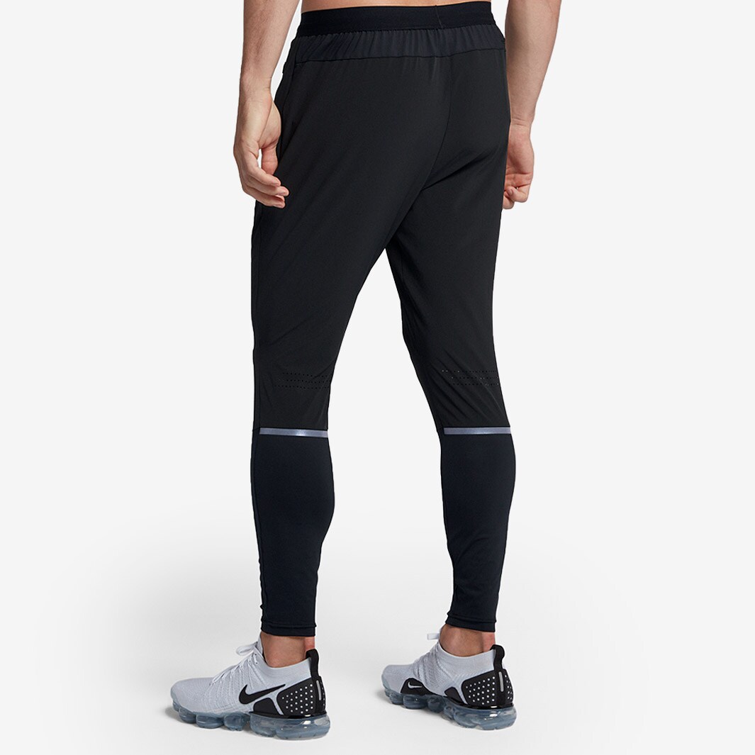Nike Swift Run Pant - Black/Reflect Black - Mens Clothing - 928583