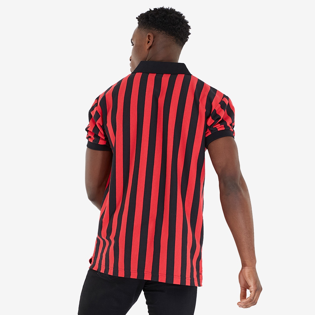 Score Draw AC Milan Centenary Retro Home Shirt in Rosso