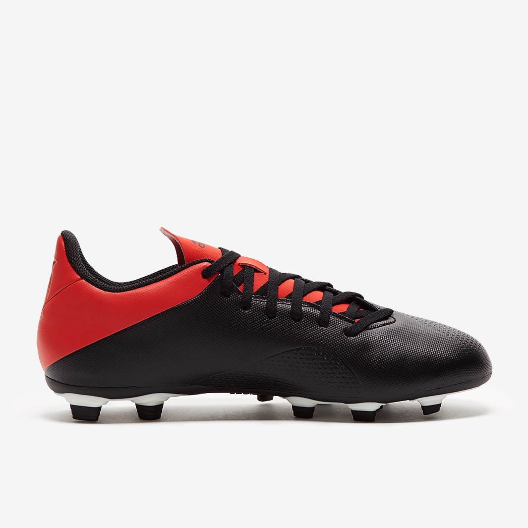 adidas X 18.4 FG - Core Black/Off White/Active Red - Firm