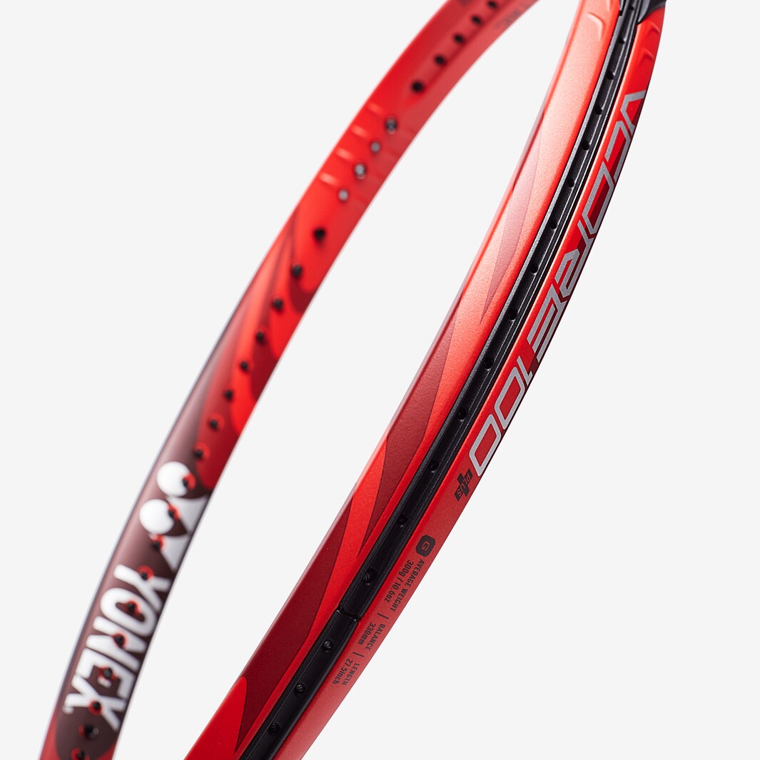 Yonex Vcore 100 Plus - Flame Red - Mens Rackets | Pro:Direct