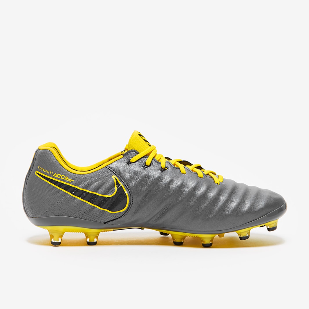 infierno Zapatos El actual Nike Tiempo Legend VII Elite AG-PRO - Gris Oscuro/Negro/Amarillo - Botas de  fútbol - Césped artificial | Pro:Direct Soccer