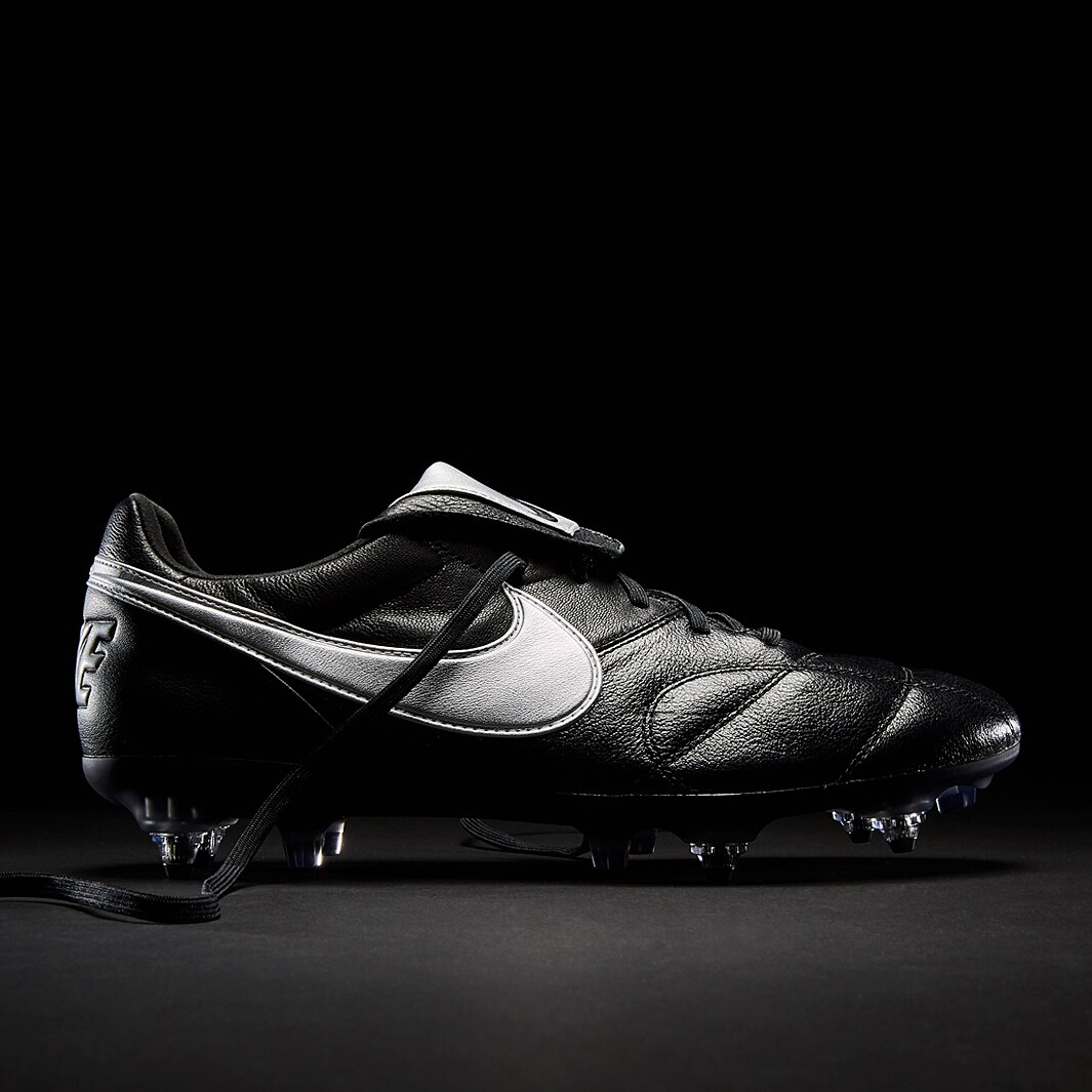 Nike Premier II SG-PRO AC - Black/Metallic Silver/Black - Soft Ground ...