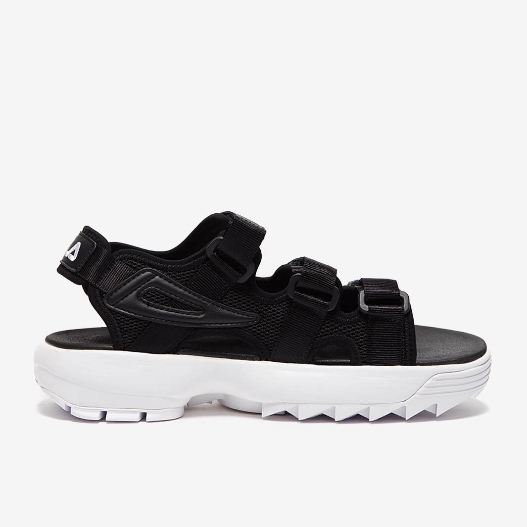 Fila Disruptor Strap Men's Sandals Black-White