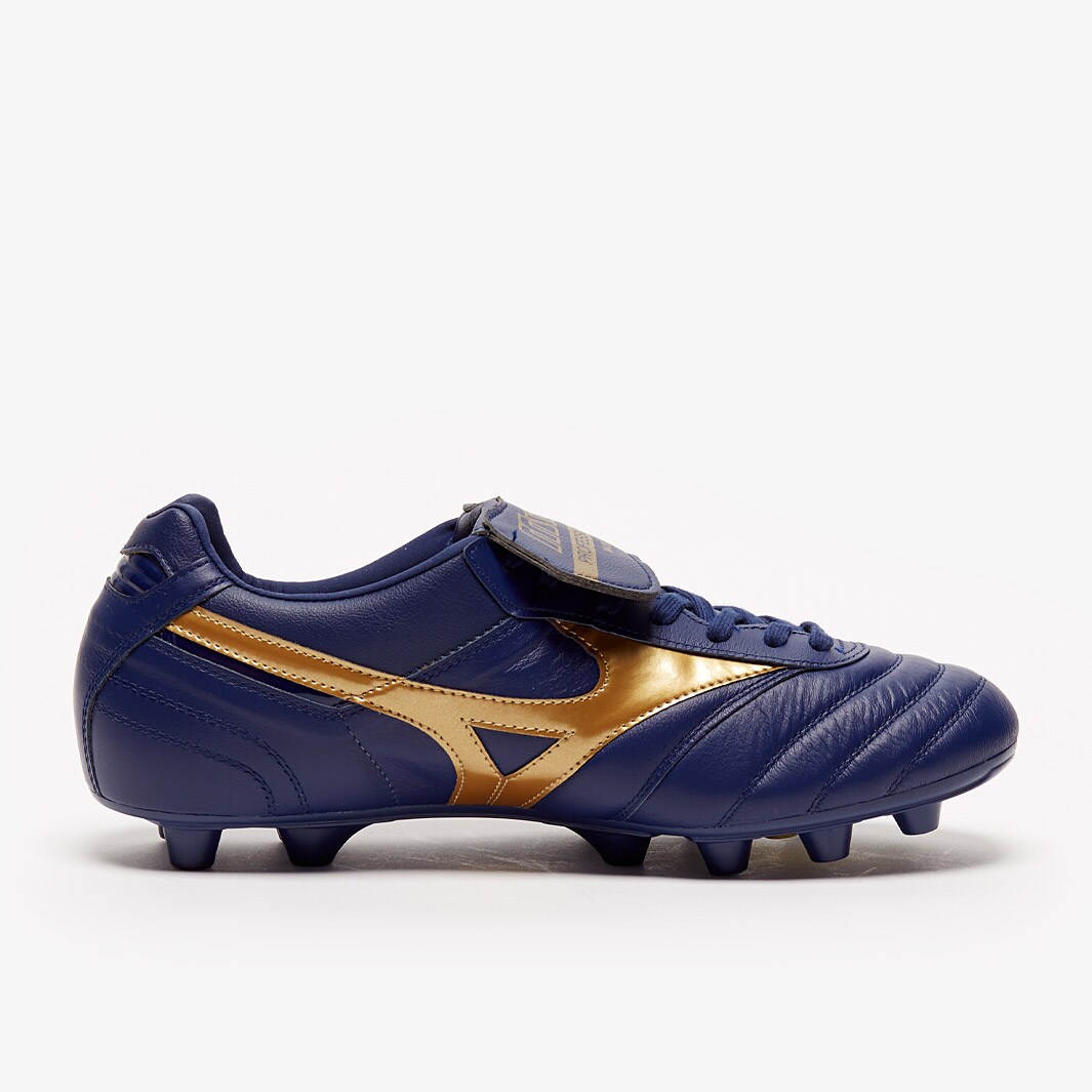 Mizuno Morelia II FG Made In Japan - Blue Depths/Gold - Firm