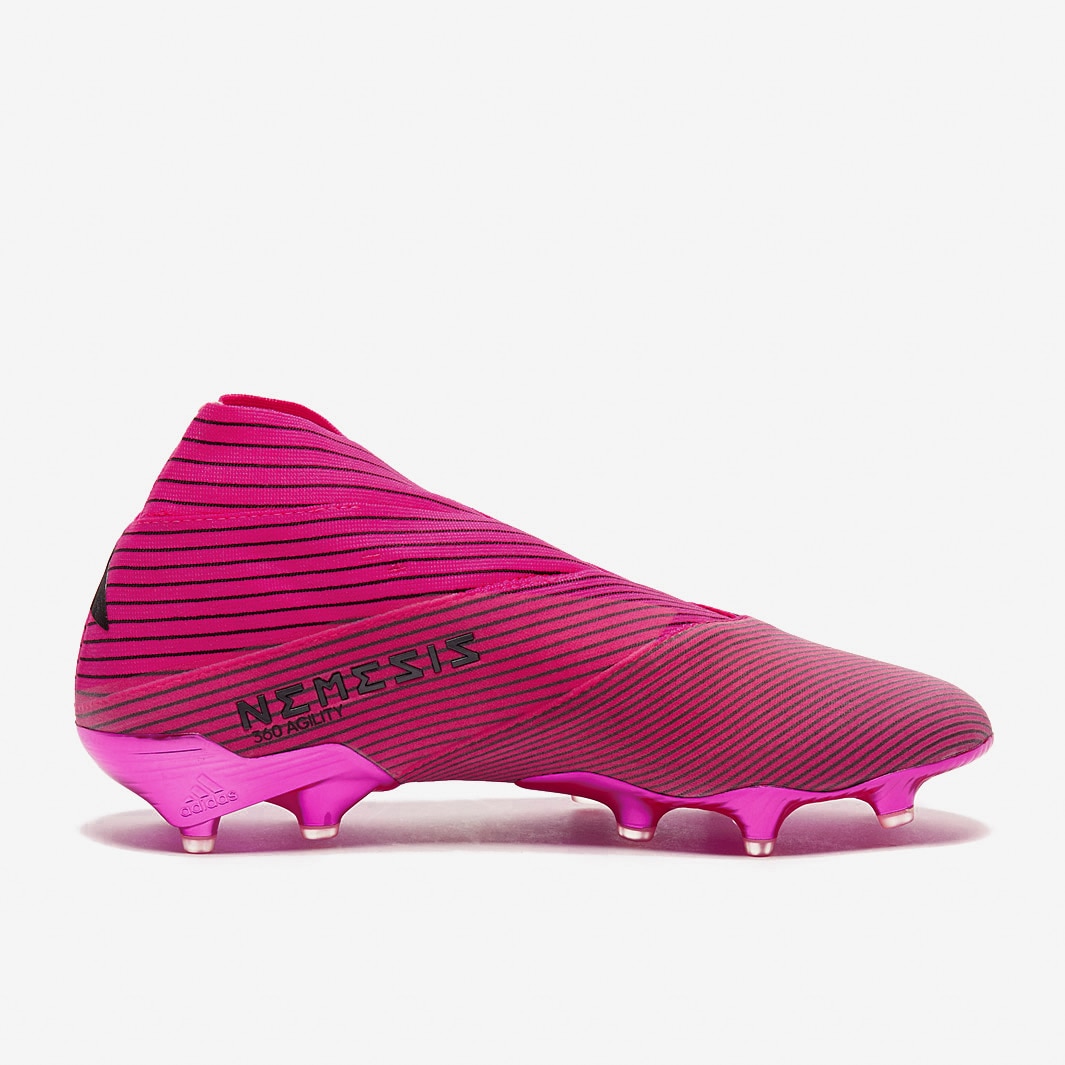 proteccion primavera semáforo adidas Nemeziz 19+ FG - Rosa/Negro - Terrenos Firmes - Botas de fútbol |  Pro:Direct Soccer