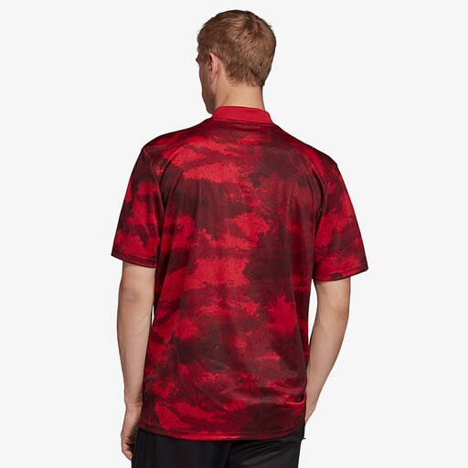 adidas Tango AOP Shirt - Active Maroon image 3 |