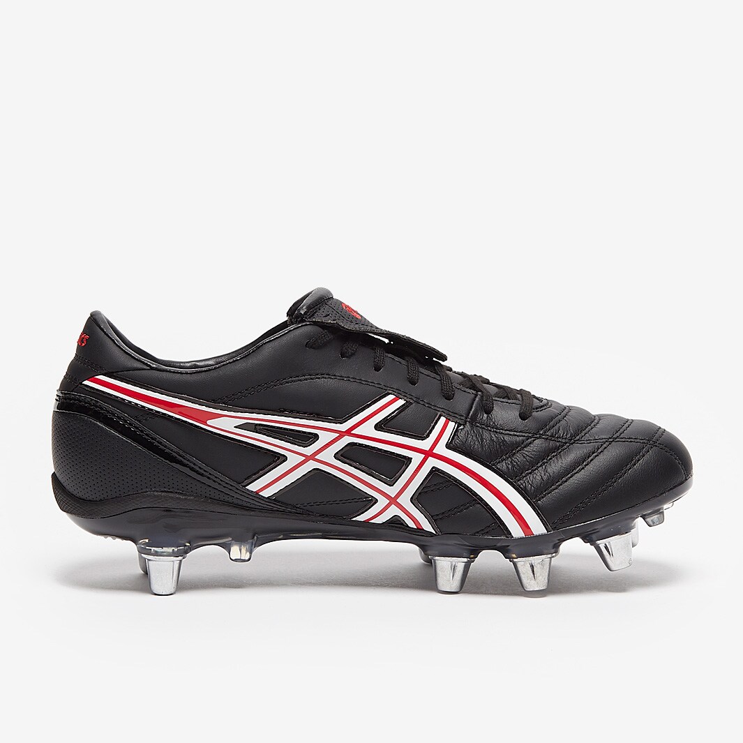その他 LETHAL WARNO ST2  26cm Asics Lethal Warno ST2 SG - Black / White / Red - Mens Boots