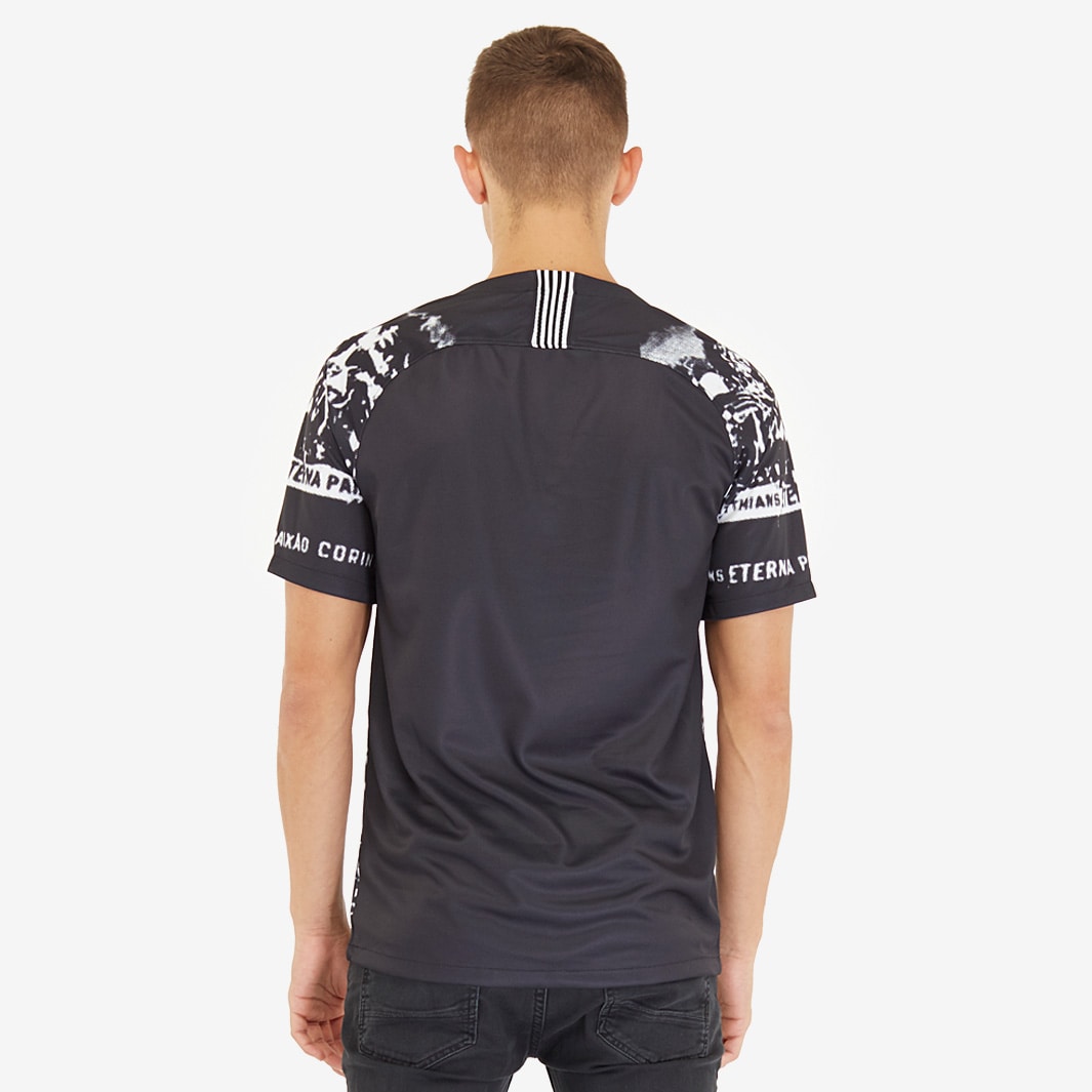 Maglia Maniche Corte Nike Corinthians 2019/20 Terza Stadium Nero