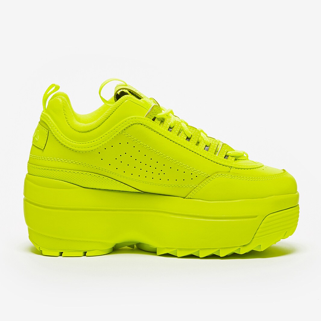 Fila disruptor 2 wedge sales yellow