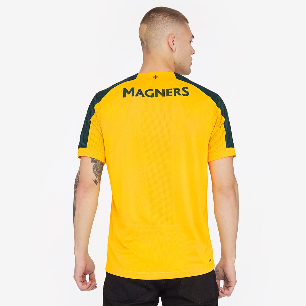 2019-20 New Balance Men's Celtic FC Away Yellow Soccer Jersey