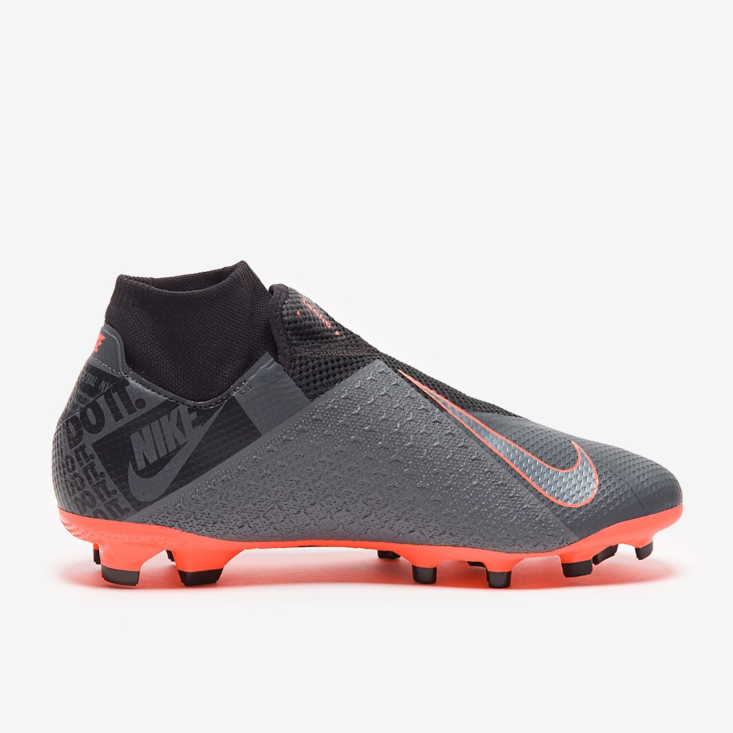 Nike Phantom VSN Pro DF FG - Dark Grey/Bright Mango/Black - Firm