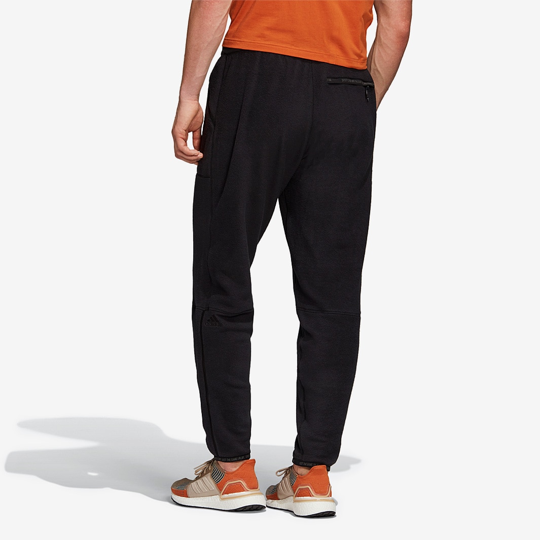 adidas Pant Polar Fleece Black Mens Clothing Pro