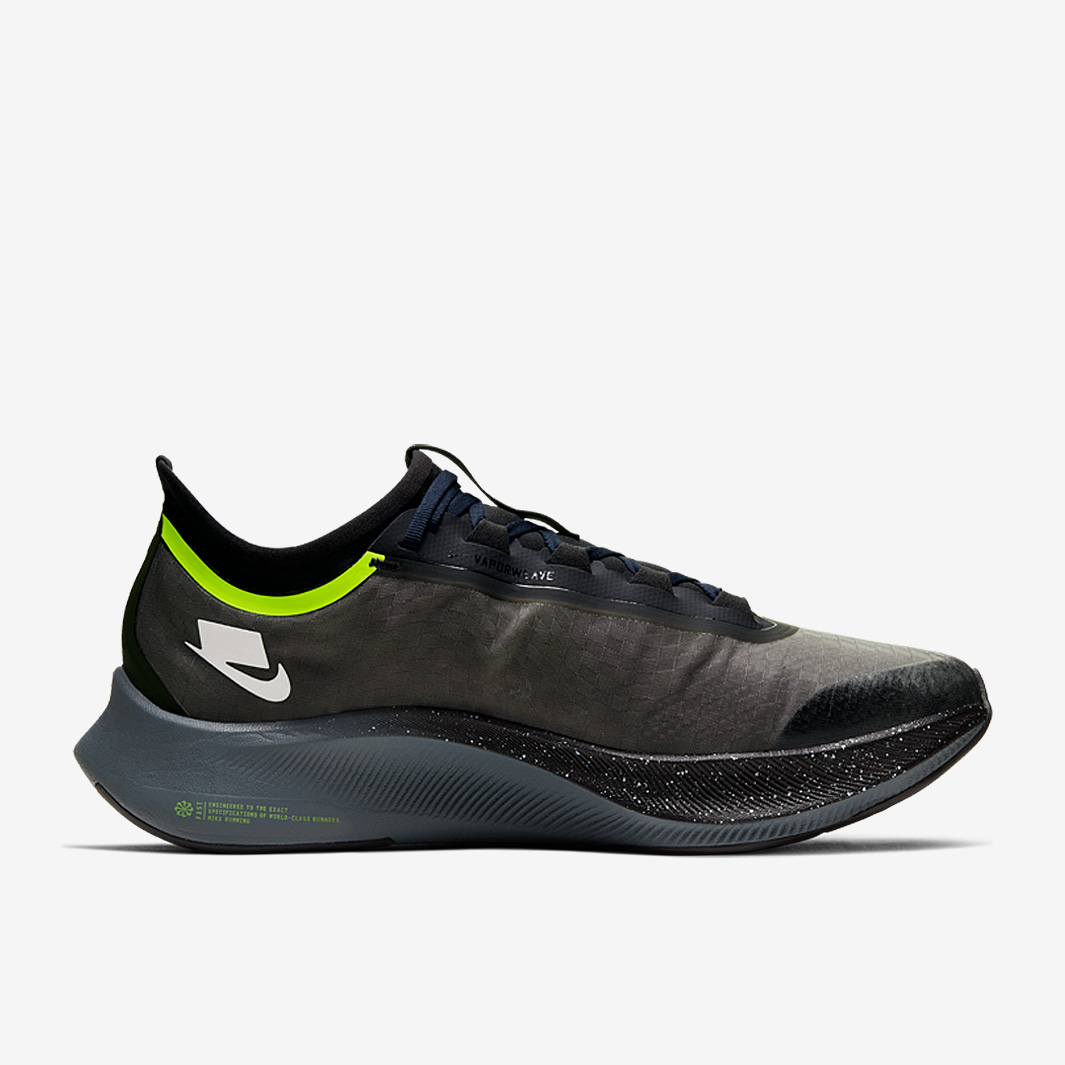Nike Zoom Fly 3 - Black/Summit White-Sequoia-Obsidian - Mens Shoes |  Pro:Direct Running