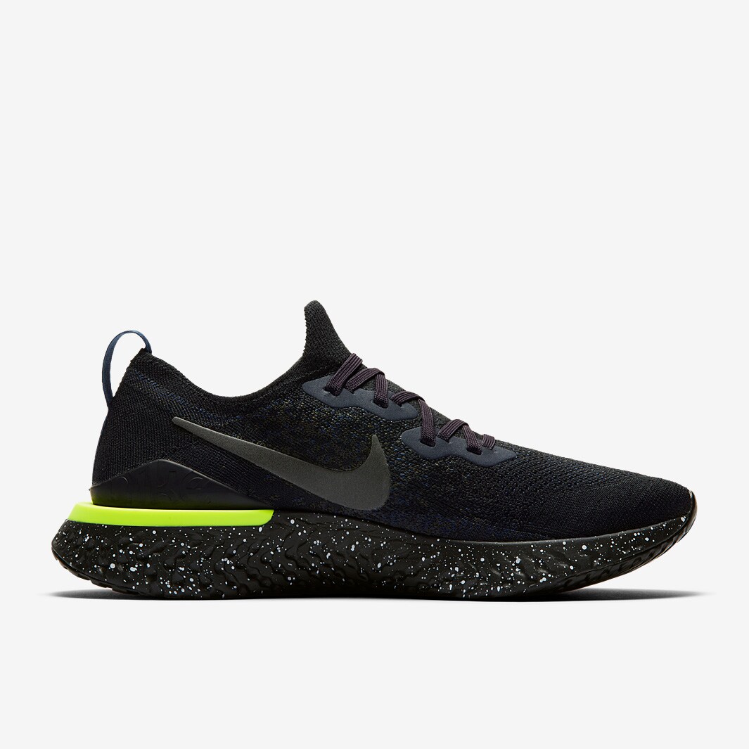 Epic react flyknit 2 black sequoia  and on sale  summit white