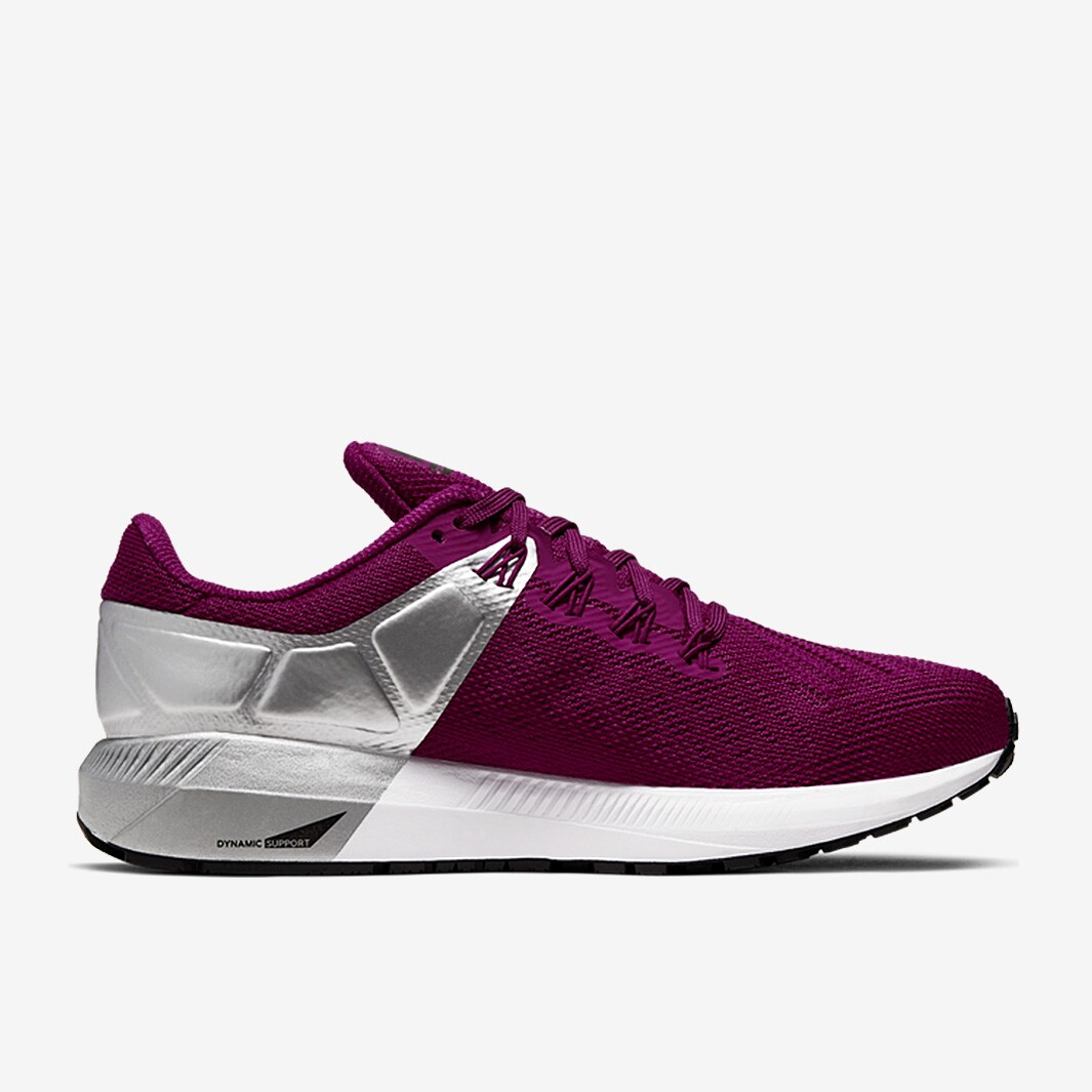 Nike Womens Air Zoom Structure 22 True Berry/Black-Chrome-White